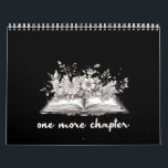 One More Chapter Book With Flowers  Calendar<br><div class="desc">One More Chapter Book With Flowers</div>