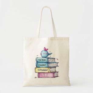 One More Chapter I Promise Mug Funny Book Lover Tote Bag