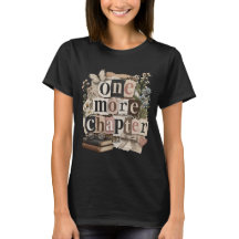 One more chapter retro vintage booklover quote