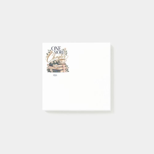 One More Chapter Sticky Notes -