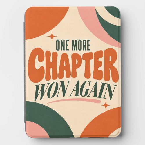 One More Chapter Won Again Retro Kindle Cover