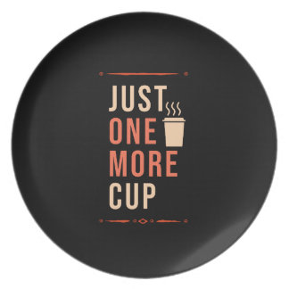 one more coffee dinner plate