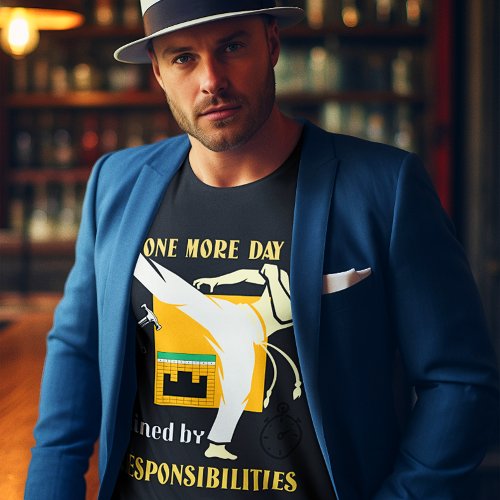 One More Day Ruined by Responsibilities T_Shirt