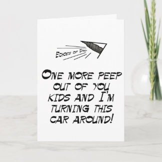 One more peep card