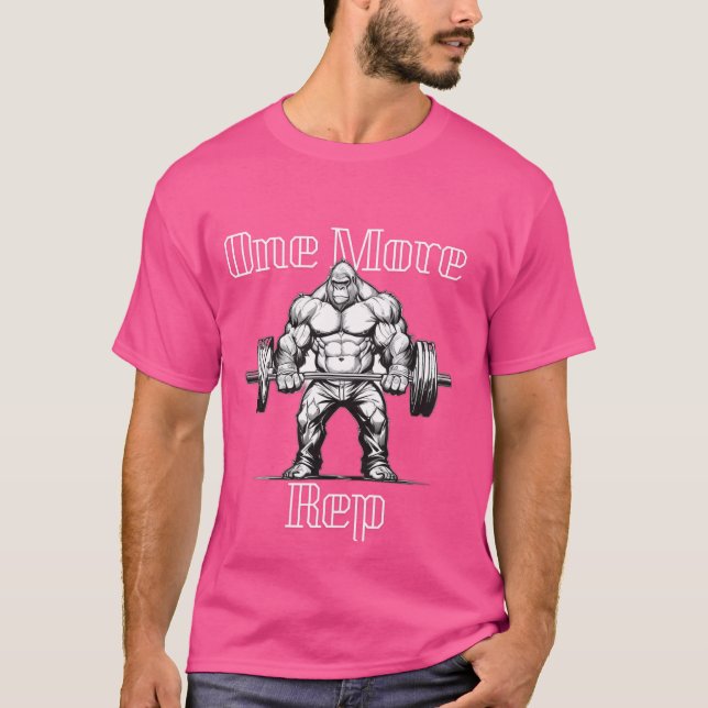 One More Rep - Diesel Ape T-Shirt (Front)