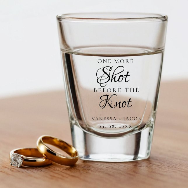 One more shot Before the knot Wedding Favor  Glass (Creator Uploaded)