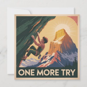 One More Try Invitation