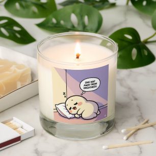 One Nap Away From Greatness Candle – Cozy Gift