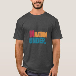 One Nation, One Heartbeat – United We Stand T-Shir T-Shirt