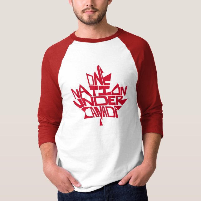 One Nation, Under Canada T-Shirt (Front)
