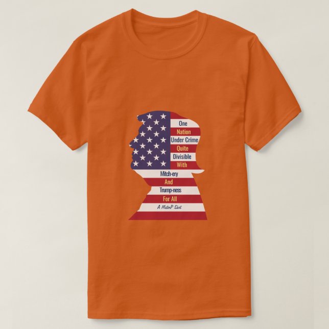 One Nation Under Crime - A MisterP Shirt (Design Front)
