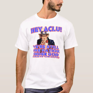 One Nation Under God Anti-ACLU T-shirt