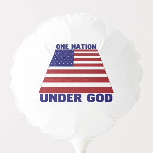 One Nation Under God Balloon