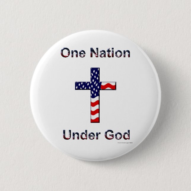 One Nation Under God Button (Front)