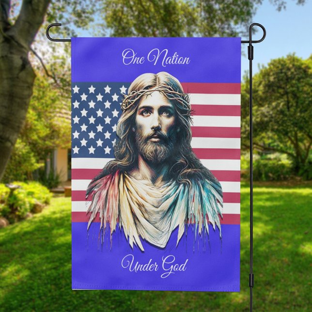 One Nation Under God Garden Flag (Creator Uploaded)