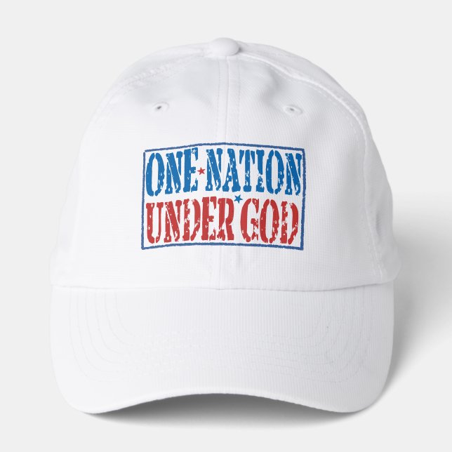 One Nation Under God Patriotic Hat (Front)