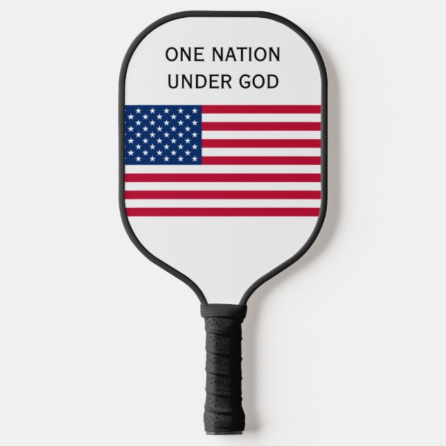 One Nation Under God  Pickleball Paddle (Front)