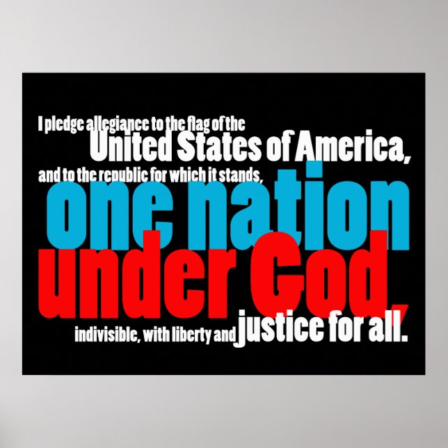 One Nation Under God Poster (Front)