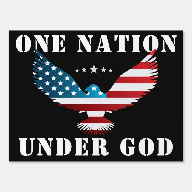 One Nation Under God Sign (Front)
