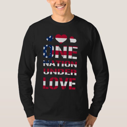 One Nation Under Love T_Shirt