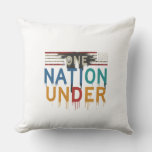 One Nation Under pillow cover
