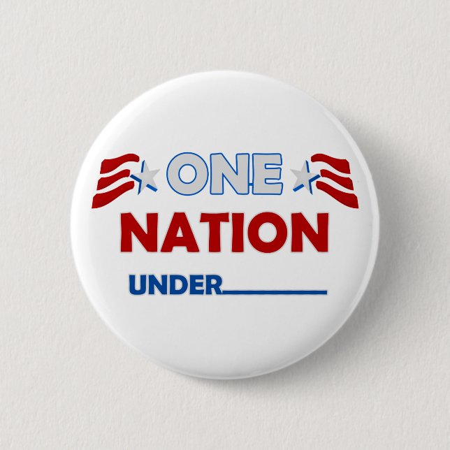 One Nation Underline Button (Front)