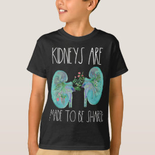 One ney Transplant Donor Nephrology Nurse Dialysis T-Shirt