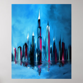 One Night In The City Poster