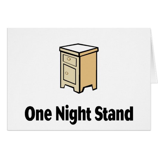 One Night Stand Cards (Front Horizontal)