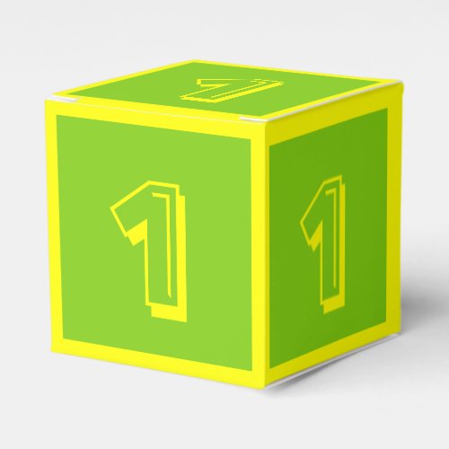 One Number Building Block Box by Janz