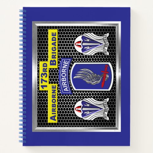 One of a Kind 173rd Airborne Brigade Combat Team Notebook