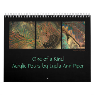 One of a Kind: Acrylic Pours by Lydia Piper Calendar