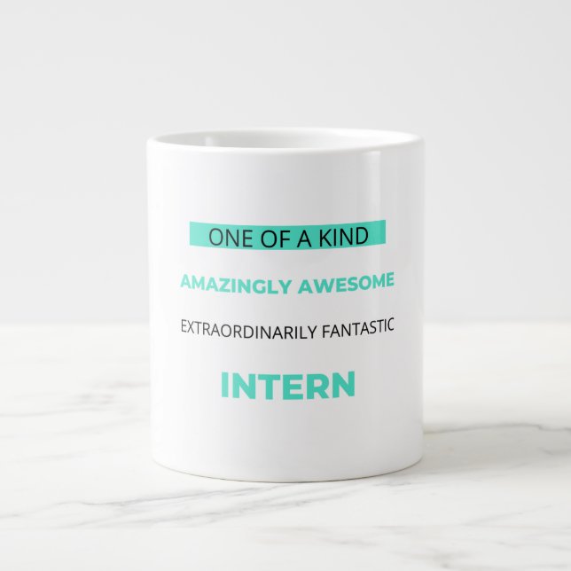 One Of A Kind Amazingly Awesome Extraordinarily 2 Giant Coffee Mug (Front)