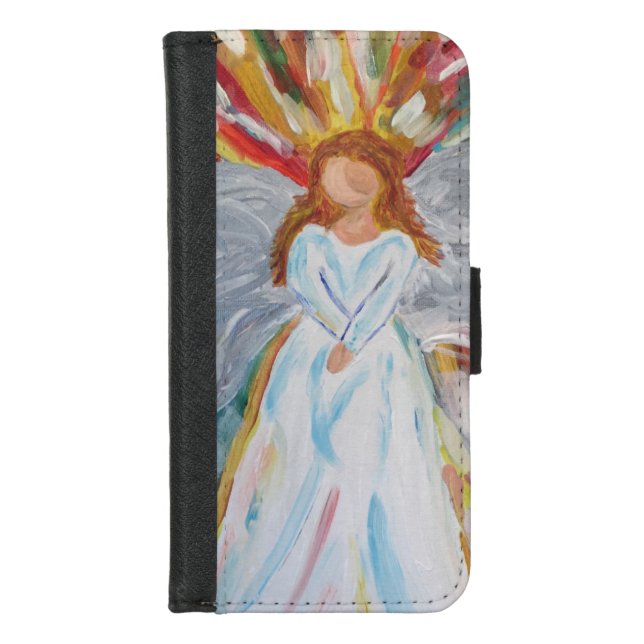 One of a Kind Angel  iPhone Wallet Case (Front)