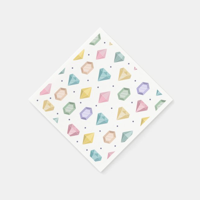 One of A Kind Birthday Napkins (Corner)