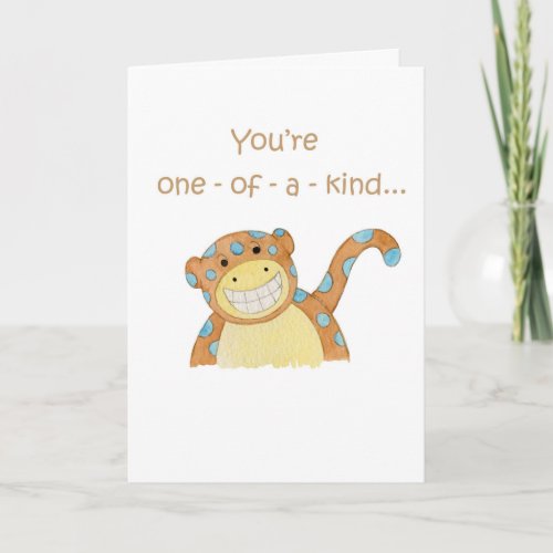 One_of_a_kind card
