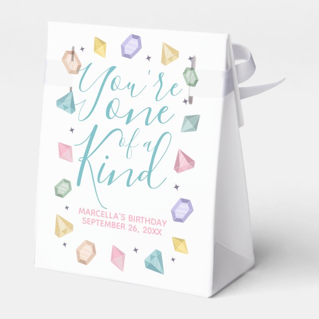 One of A Kind Favor Boxes (Back Side)