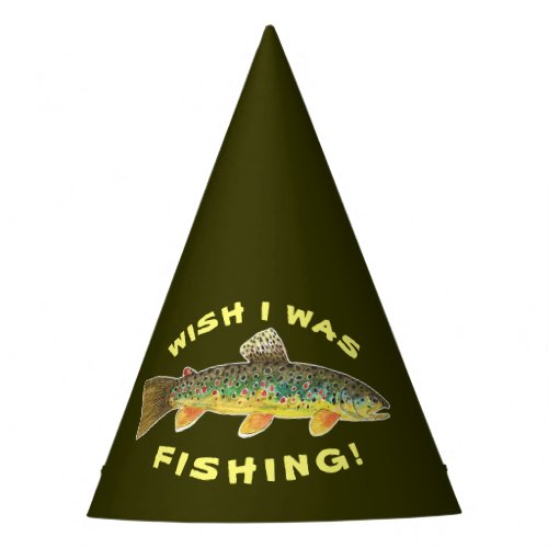 One_of_a_Kind Fishing Party Party Hat