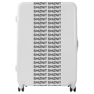 ONE OF A KIND! Gag Gift Shiznit  Luggage