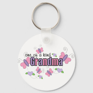 One Of A Kind Grandma Keychain