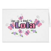 One Of A Kind Lola (Front Horizontal)