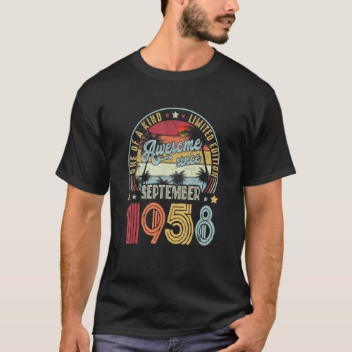 One Of A Kind Ltd Edition 64 Years Awesome Since S T_Shirt