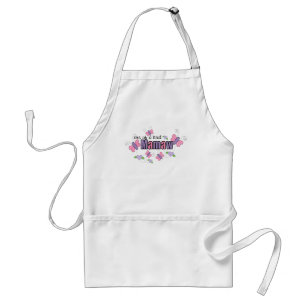 One Of A Kind Mamaw Adult Apron