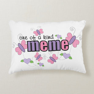 One Of A Kind Meme Accent Pillow