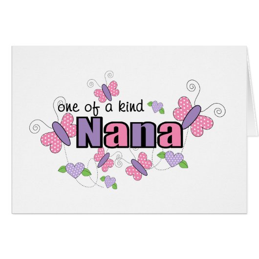 One Of A Kind Nana Cards (Front Horizontal)