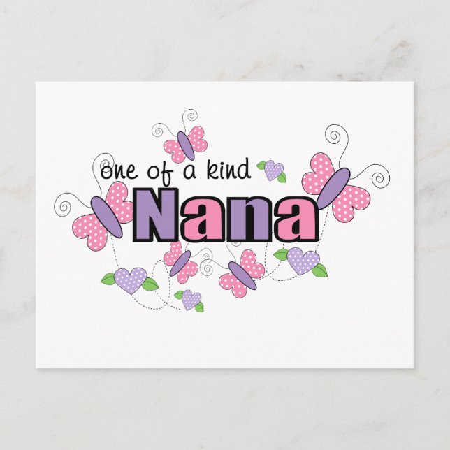 One Of A Kind Nana Postcard (Front)