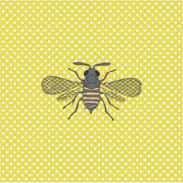 One of a Kind SAVE THE BEES Personalized Sticker (Front)