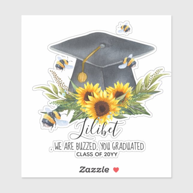 One of a Kind SAVE THE BEES Personalized Sticker (Sheet)