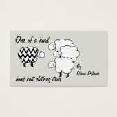 One Of A Kind Sheep Black And White (Front)