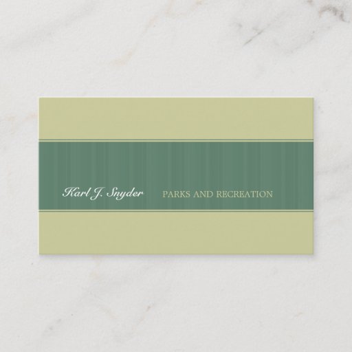 Customizable Classic Forest Green Business Cards